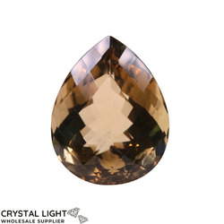 Cut Gemstones: Lemon Quartz Drop Gemstone