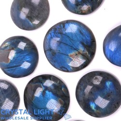 Labradorite Cabochon - Circle