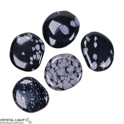 Flatstone Individuals and Lots: Snowflake Obsidian Flatstone Lot