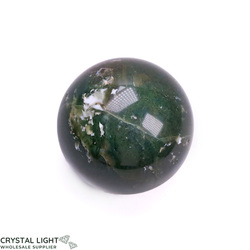 Spheres: Moss Agate Sphere /51mm
