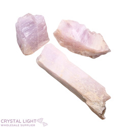 Crystal Specimen Lots: Kunzite Specimen Lot (B Grade)