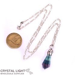 Auctions: Rainbow Fluorite Necklace