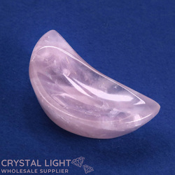 Rose Quartz Crescent Dish