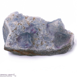 All Other Crystal Specimens: Blue Fluorite With Purple
