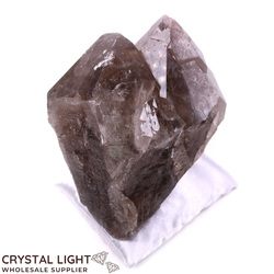 Individual Natural Points: Smokey Quartz Twin Cathedral