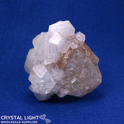 Apophyllite Cluster on Calcite