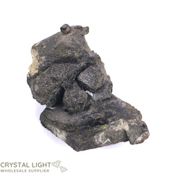 Green Epidote Magnetite Pseudomorph Specimen