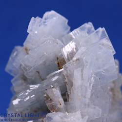 Blue Barite Cluster Specimen