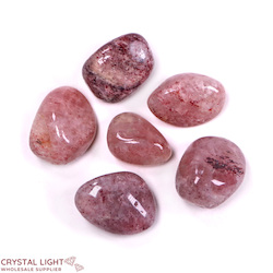 Strawberry Quartz Tumble Lot