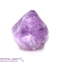 Natural Points: Amethyst Natural Cut Base Point
