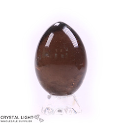 Eggs: Rutilated Smokey Quartz Egg