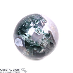 Spheres: Moss Agate Sphere /64mm