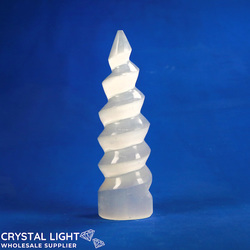 Selenite: Selenite Spiral Point