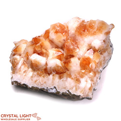 Single Druse Pieces: Citrine Druse Piece