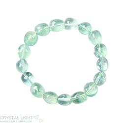 Green Fluorite Tumble Bracelet