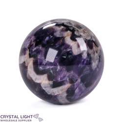 Chevron Amethyst Sphere /54mm