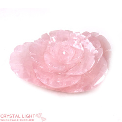 Other Shapes: Rose Quartz Flower
