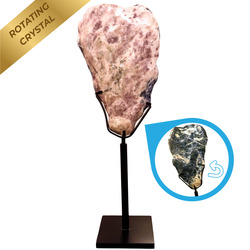 Display Pieces on Stand: Pink & Blue Sodalite on Stand