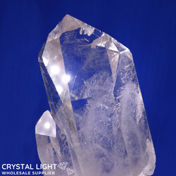 Individual Natural Points: Clear Quartz Twin Point (A-Grade)