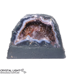 Amethyst Geodes: Amethyst Agate Geode (Small)