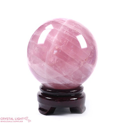 Spheres: Rose Quartz Sphere (A-Grade) /98mm