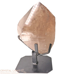 Smokey Citrine Point on Stand