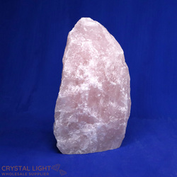Rose Quartz Rough Cut Base