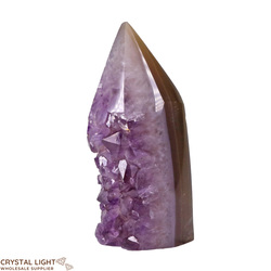 Single Point Listings: Amethyst Agate Druse Point