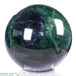Spheres: Extra Large Rainbow Fluorite Sphere /240mm
