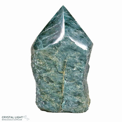 Green Apatite Cut Base Point