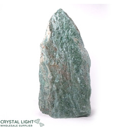 Rough Cut Bases: Fuchsite Rough Cut Base