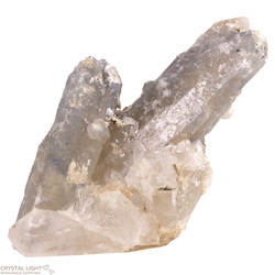 Cathedral Crystals: Citrine Cathedral Cluster with Dumortierite