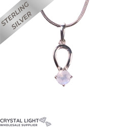 Moonstone Loop Pendant