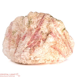Single Rough Listings: Pink and Green Tourmaline on Matrix