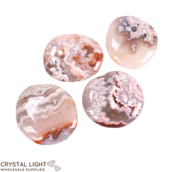 Crazy Lace Agate Flatstone Lot