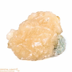 Individual Clusters: Stilbite Cluster with Apophyllite