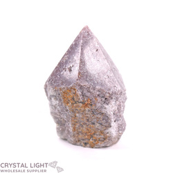 Lepidolite Cut Base Point