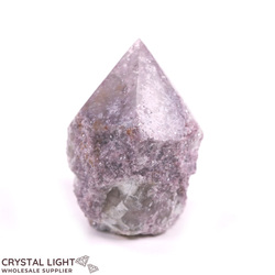 Cut Base Points: Lepidolite Cut Base Point
