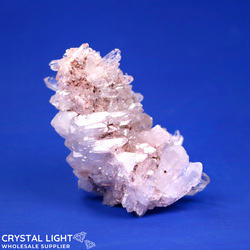 Sacred Rose Lithium Quartz Cluster