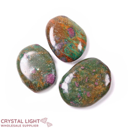 Ruby Fuchsite Flatstone Lot