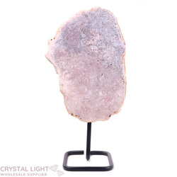 Pink Amethyst on Stand