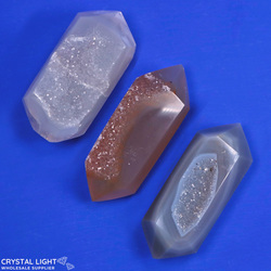 Polished Point Lots: Agate Druse DT Point Lot
