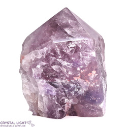 Amethyst Large Cut Base Point