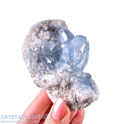 Single Druse Pieces: Celestite Druse