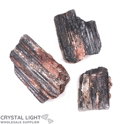 Black Tourmaline with Mica Specimen Lot