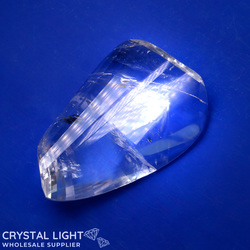 Faceted Shapes: Clear Quartz Faceted Shape (AAA-Grade)