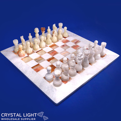 Onyx & Marble Chess Set (Large)