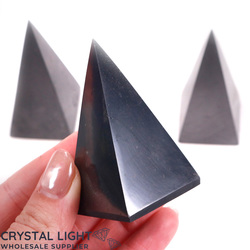 Shungite Tall Pyramid
