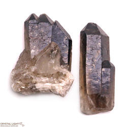 Smokey Quartz Natural Point Lot