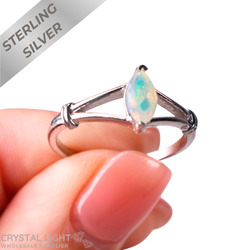 Ethiopian Opal Marquise Ring